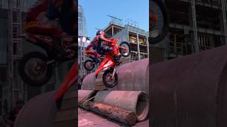 🪽🪽Red Bull TKO dirtbikes take over Broadway redbulltko redbull motocross enduro dirtbike [upl. by Wallis]