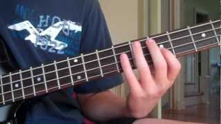 Led Zeppelin Ramble On Bass Tutorial [upl. by Shevlo479]