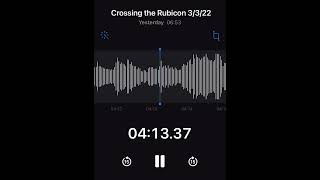 Crossing the Rubicon 3322 Phoenix [upl. by Eirene744]