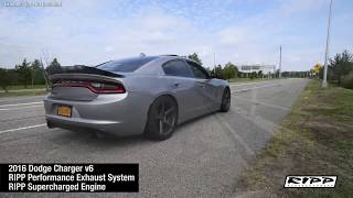 RIPP Performance Exhaust System  2016 Charger  RIPP Supercharged [upl. by Ynaffit606]