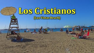 LOS CRISTIANOS TENERIFE BEACH LAS VISTAS [upl. by Aicilram]