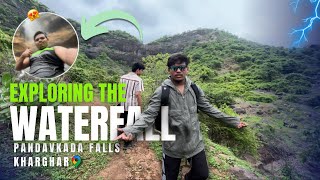 Pandavkada Falls Kharghar Best Place for Mumbaikar’s To visit in Monsoon 😍⛰️ TRIP WITH BOYZ😂 [upl. by Ginnifer422]