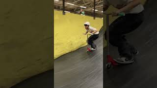 Insane Latebar combo😍 explore foryou skatepark scootertricks skateboarding scoote scooters [upl. by Ecadnak]