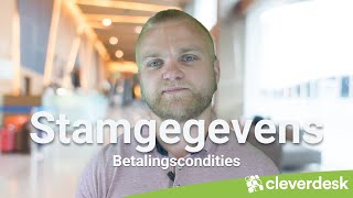 Stamgegevens  Betalingscondities [upl. by Aenyl]