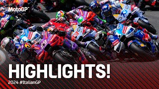 MotoGP™ Race Highlights 🔥  2024 ItalianGP [upl. by Blanch614]