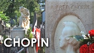 Wspaniała paryska nekropolia PèreLachaise  krótkie odwiedziny grobu Fryderyka Chopina [upl. by Lanaj112]