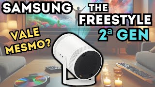 O Melhor MINI Projetor Samsung The FREESTYLE 2ª Geração Review [upl. by Halden650]