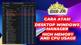 Cara Atasi Desktop Windows Manager dwmexe High Memory dan CPU Usage [upl. by Anelahs]