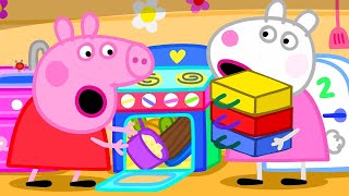 Peppa Runs a Clubhouse Takeaway 🍕  Peppa Pig Official Full Episodes [upl. by Delanty]