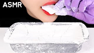 ASMR CORNSTARCH CHUNKS ASMR CORNSTARCH EATING SOUND ASMR FROZEN MARSHMALLOWS [upl. by Atterg]