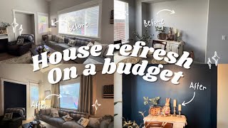 ✨2024 HOUSE REFRESH ON A BUDGET PART 1 [upl. by Nason]