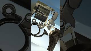 revolver working slow motion revolvergun shorts ak47freefire shotgun [upl. by Enirok]