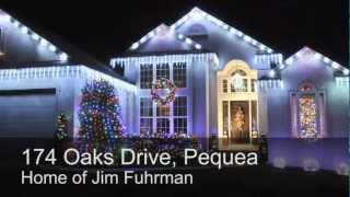 Best Christmas Lights in Lancaster County PA 2012 [upl. by Haggar]