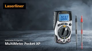 Elektrische Prüfgeräte  Laserliner  MultiMeter Pocket XP  083036A [upl. by Eveam]