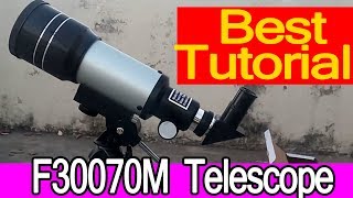 How to Install F30070M telescope detailed best tutorial by itsmkumar [upl. by Sarene]