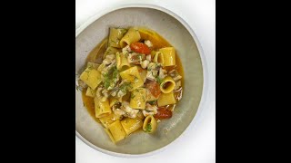 PACCHERI con RAGÙ di GALLINELLA un primo di mare spaziale da provare subito 🍅🌿🌊 [upl. by Hawker302]