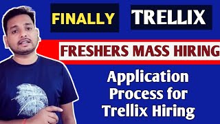 Trellix Freshers Mass Hiring 🔥 Hiring Form Filling  Registration Process  Freshers Job  Test [upl. by Sibyls]