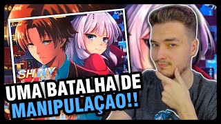 REACT │Ayanokoji Vs Sakayanagi Classroom of the Elite  Jogo de Xadrez  Shiny Ft AnnyTHN [upl. by Loella]