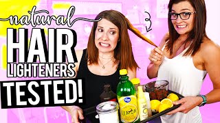 Testing 5 Ways To LIGHTEN Your Hair Naturally  AVOID ONE THAT RUINED MY HAIR [upl. by Audette376]