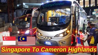 How To Go From Singapore To Cameron Highland By Bus With Detailed Guide [upl. by Ahserak]