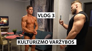 VLOG 3  Kliento pasiruošimas kultūrizmo varžyboms [upl. by Allekim]