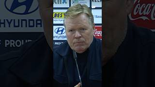 👀 VALENTIJN DRIESSEN 🆚 RONALD KOEMAN 😂 Oranje Nederland koeman [upl. by Kreager147]