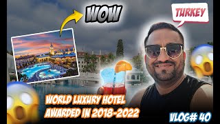 Worlds Luxury Hotel in Turkey 😱  Swandor Hotels amp Resorts Topkapi Palace  Vlog 40 [upl. by Nyrat745]