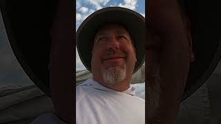 Anchoring in Sand Bay catalina28 SailingDoorCounty sailingadventure SandBay [upl. by Dey959]