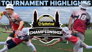 Spikeball Nationals 2023  Premier 4th Place Glizzy Gladiators Tournament Highlights sports [upl. by Gorey]