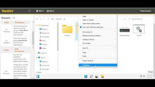 Share and Secure Folders Configure TestOut 857  NTFS Permissions GTechandGrow gtechandgrow [upl. by Shenan]