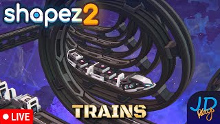 🔴 Live 🔺 Shapez 2 🟦 TRAINZ 🔴 Live Stream 4 Lets Play Tutorial Walkthrough [upl. by Ellwood105]