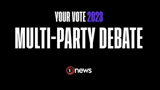 TVNZ 1News Multi Party Debate 2023 New Zealand Election Debate [upl. by Denae]