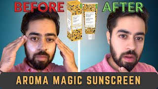 Sunscreen Hai Ya Fairness Cream Aroma Magic Sunblock spf 30 Review [upl. by Magnus]