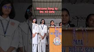 Welcome Song by Std XI Girls [upl. by Thursby]