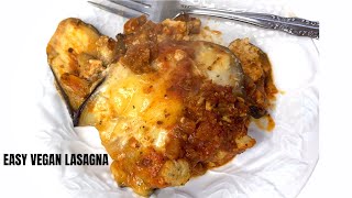 The Best Eggplant Lasagna  Vegan Lasagna Recipe [upl. by Mather]