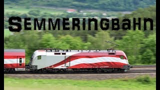 VlakyTrainsZüge Semmeringbahn [upl. by Cy202]