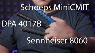 3 High End Shotgun Mic Test Indoor Treated and Untreated Room miniCMIT v 4017b v 8060 [upl. by Sathrum]