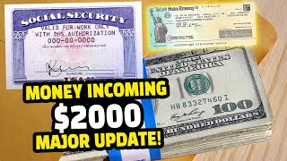 🤑 1400 Stimulus for Seniors Latest Update You Need to Know [upl. by Annaed687]