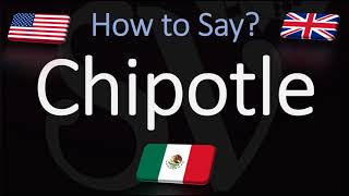 How to Pronounce Chipotle CORRECTLY Mexican Grill Pronunciation [upl. by Riker]