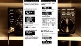 Icom IC7300 From A to Z  1 Introduction setting Bands amp Modes amp programming your own call sign [upl. by Eisso267]