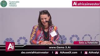 Xenia Zu Hohenlohe speaking at the 2024 African NDC Institutional Investment Summit [upl. by Ataynek]