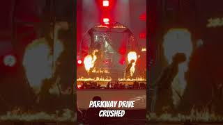 Parkway Drive Crushed Us🔥 metalcore metal parkwaydrive [upl. by Soni679]