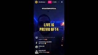 Live de Instagram previo a NFT IV  Tempo [upl. by Joellyn]