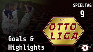 202425 OttoLiga Tore und Highlights  9 Spieltag [upl. by Nerfe]