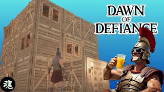 Building My DREAM BASE in Dawn of Defiance [upl. by Nevak]