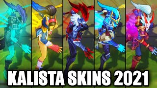 Marauder Kalista Skin Spotlight  PreRelease  League of Legends [upl. by Pavla159]