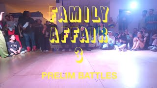 Family Affair 3  Locking Wacking Prelims  The Ellégance and Funk Sisters vs West Indies [upl. by Hal]