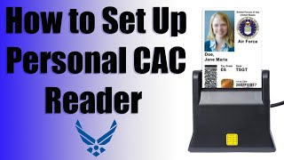 How To Set Up ANY CAC Reader For WindowsGoogle Chrome  Zoweetek CAC Reader 120263 [upl. by Benia]