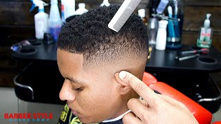 ULTIMATE BEGINNER MID FADE TUTORIAL  STEP BY STEP  BARBER STYLE DIRECTORY [upl. by Garry]