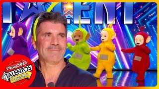 ¡Las audiciones MÁS INUSUALES en la historia de BGT  Britains Got Talent [upl. by Ahter]